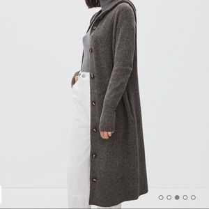 NWT Everlane Cozy-Stretch Duster (Grey S)